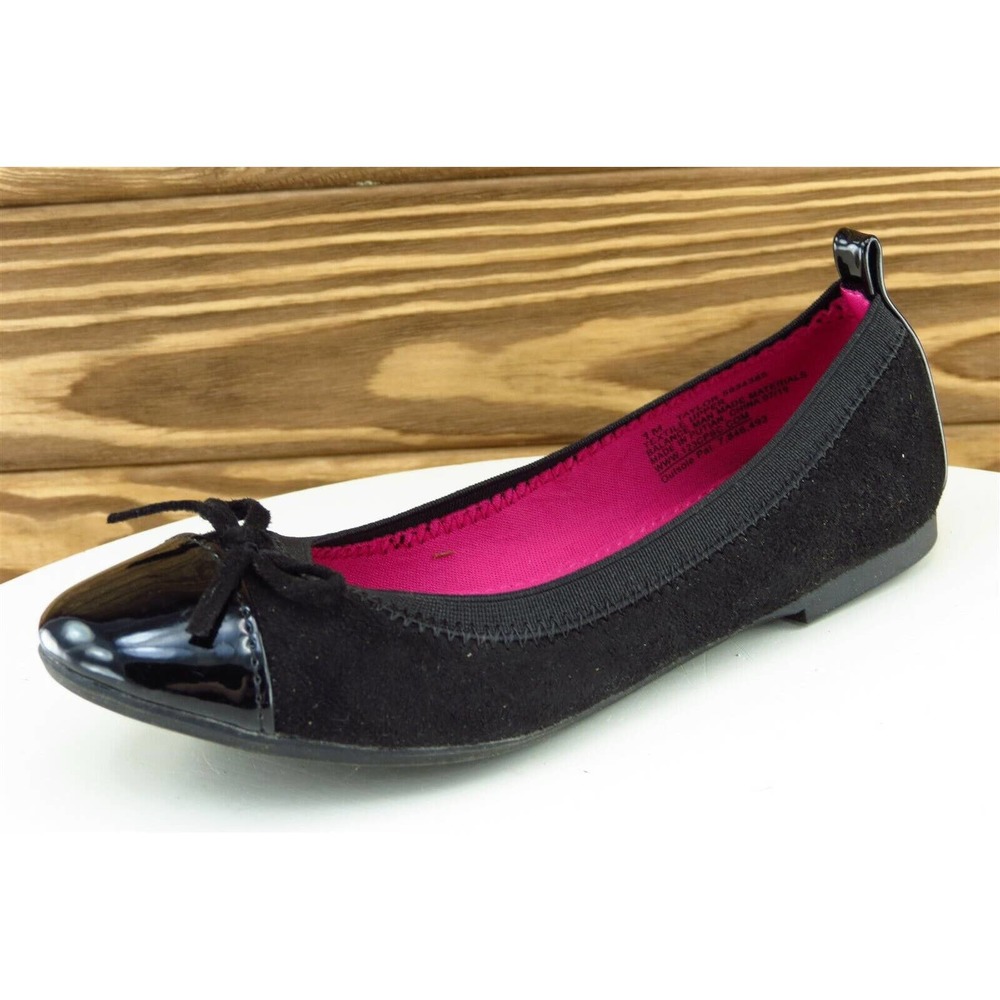 Olive & Edie‎ Toddler Girls 1 Medium Black Ballet Fabric Taylor